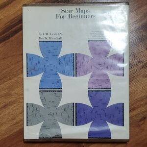 Star Maps for Beginners By L.M. Levitt & Roy K. Marahall Book Astronomy Space